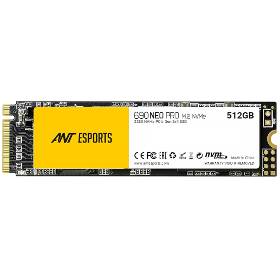 Ant Esports 690 Neo Pro M.2 NVME 512GB Internal Solid State Drive/SSD